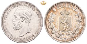 Norway. 2 kroner 1904. Prakteksemplar/choice