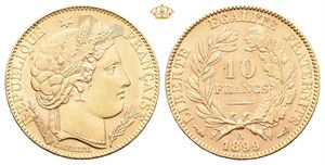 3. republikk, 10 francs 1899 A
