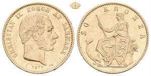 Christian IX, 20 kroner 1873