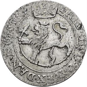 FREDERIK IV 1699-1730. KONGSBERG. 8 skilling 1728. S.2