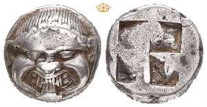 MACEDON, Neapolis. Circa 500-480 BC. AR stater (18 mm; 9,51 g)