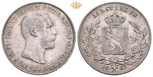 1/2 speciedaler 1862