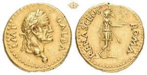Galba, AD 68-69. AV aureus (19 mm; 7,45 g)