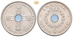 1 krone 1937. Prakteksemplar/choice