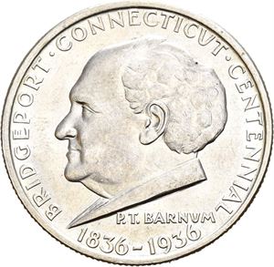 1/2 dollar 1936. Bridgeport