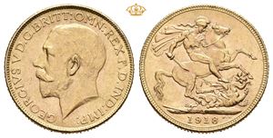 George V, sovereign 1918 I