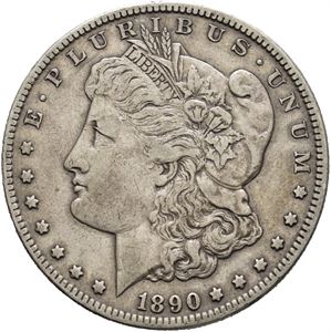 Morgan Dollar 1890 CC