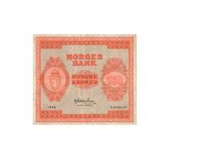 100 kroner 1946. A9822507