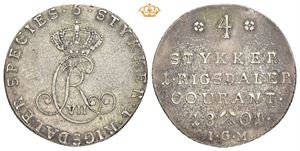 1/5 speciedaler 1801. S.5