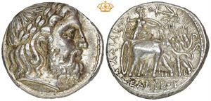AR Tetradrachm, 296-281 BC