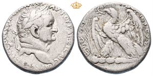 SYRIA, Seleucis and Pieria. Antioch. Vespasian, AD 69-79. AR tetradrachm (13,96 g).