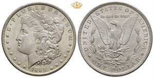 USA 1 dollar 1888O