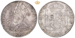 Carl III, 8 reales 1777. FM