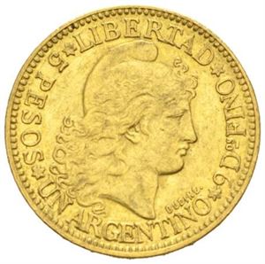 5 pesos 1881