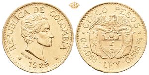 5 pesos 1925