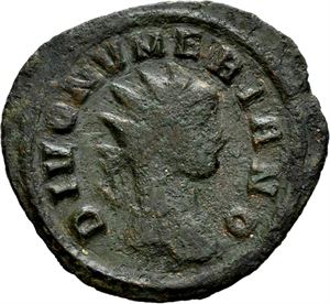 Divo Numeriano d.284 e.Kr., antoninian, Roma 284-285 e.Kr. R: Ørn stående mot venstre