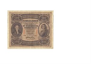 100 kroner 1944. C4938367