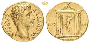 Augustus, 27 BC-AD 14. AV aureus (19,5 mm; 7,81 g)