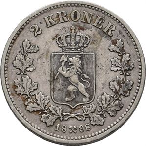 2 kroner 1898