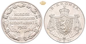 Norway. 2 kroner 1906