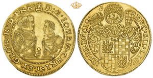 Schlesia, Liegnitz-Brieg, 4 Ducats 1610 CT