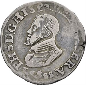 Philip II, 1/2 philipsdaler 1588, Antwerpen