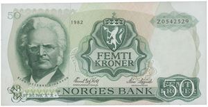 50 kroner 1982 Z
