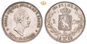 1/2 speciedaler 1850