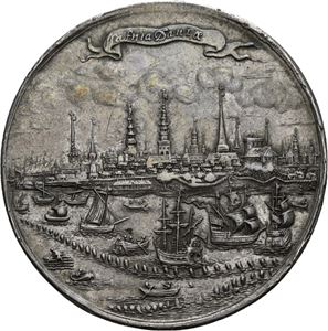 Frederik III, Slaget ved Kronborg 1658. Hercules. Sølv. 45 mm