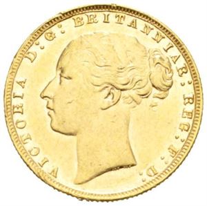 Victoria, sovereign 1880.