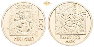 1 markkaa 2001