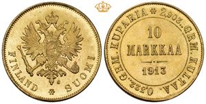 10 markkaa 1913 S