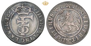 8 skilling 1661. S.48 var.