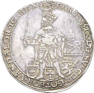 Riksdaler 1610. Har vært anhengt/has been mounted