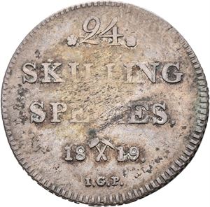 Norge, Carl XIV Johan, 24 skilling 1819