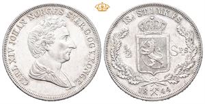 1/2 speciedaler 1844