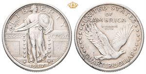 1/4 dollar 1917