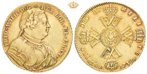 Friedrich Wilhelm I. Wilhelms d'or 1738 EGN, Berlin