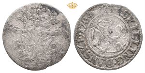 2 skilling 1704. Uten myntmerke/without mintmark. RR