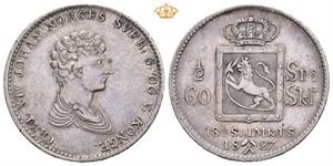 1/2 speciedaler 1827