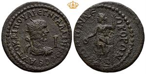 PAMPHYLIA, Side. Gallienus. AD 253-268. Æ decassarion (29 mm, 17,36 g).