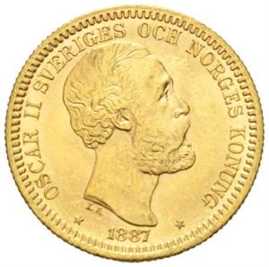 Oskar II, 20 kronor 1887