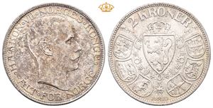 Norway. 2 kroner 1910