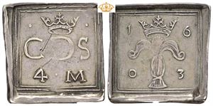 4 mark klippe 1603