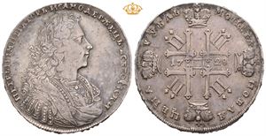 Rubel 1728. Kadashevsky mint