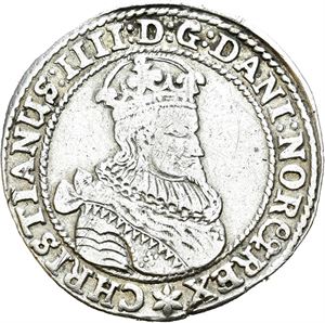 Christian IV 1588-1648. 1/4 speciedaler 1628. S.29