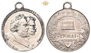 1899. Ibsen og Nansen. Sølv