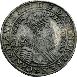 CHRISTIAN IV 1588-1648. Speciedaler 1635. S.3