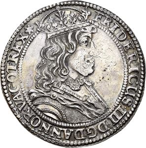 Frederik III 1648-1670. Speciedaler 1653. S.21