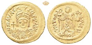Maurice Tiberius, AD 582-602. AV solidus (4,42 g)